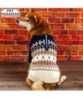 PET PARADISE ペットパラダイス ハーフジップアップ ニット 《ネイビー》 中型犬 大型犬