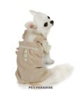 PET PARADISE ペットパラダイス ニット風パンツつなぎ 小型犬