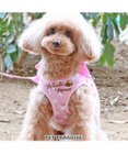 PET PARADISE ディズニー ミニーマウス メッシュ ベスト ハーネス 【Ｓ】 ピンク 水玉