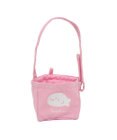 Mother garden しろたん ついてきちゃうマスコット用 ミニトートバッグ 《ピンク》 単品