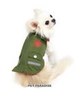 PET PARADISE 犬の服 犬 服 秋冬 J.PRESS ウィンド ベスト 【小型犬】