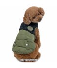 PET PARADISE J.PRESS バイカラーベスト 《カーキ》 小型犬