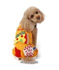 PET PARADISE ディズニー トイストーリー  ピザプラネット柄  オーバーオール 【小型犬】