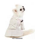 PET PARADISE 犬の服 犬 スカート つなぎ 【小型犬】 ナチュラル エプロン