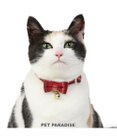 PET PARADISE 猫用 首輪 タータンチェック 【小】 【中】  レッドチェック
