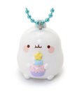 Mother garden マザーガーデン MOLANG モラン お座り ミニキーホルダー 《モラン / リボン / バカンス / ケーキ / ピウピ》単品