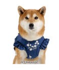 PET PARADISE ペットパラダイス デニムフリルハーネス ＳＭ
