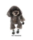PET PARADISE 犬 靴 靴下 フィットシューズ 【ＳＳ】 《グリーン / ブラウン》