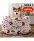 PET PARADISE スヌーピー  寝袋 筒型《うたたね柄》 L  中型犬