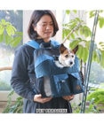 PET PARADISE ペットパラダイス ワイドオープンハグ&リュック紺