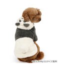 PET PARADISE ペットパラダイス もこもこなりきり パーカー 《パンダ》  小型犬