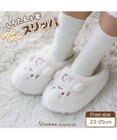 Mother garden ふわふわスリッパ 《しろたん&羊 》レディース フリーサイズ