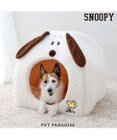 PET PARADISE スヌーピー 顔ハウス 47cm×47cm