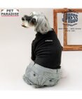 PET PARADISE J.PRESS ちどり柄 パンツつなぎ 小型犬