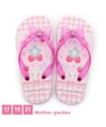 Mother garden マザーガーデン 野いちご ビーチサンダル 17cm/19cm/21cm