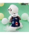 PET PARADISE スヌーピー オーバーオール風 パーカー 小型犬