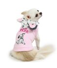 PET PARADISE ディズニー 101匹わんちゃん フード付きトレーナー 《パステル ピンク》 小型犬