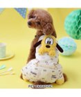 PET PARADISE ディズニー プルート 顔 オーバーオール  小型犬