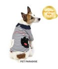 PET PARADISE リサとガスパール ペティヒートDAN Tシャツ 《ボーダー 縞柄》小型犬