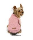 PET PARADISE ペットパラダイス アラン編みニット 《ピンク》  小型犬