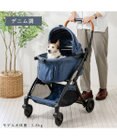 PET PARADISE smooca ネオ ワンロック ペットカート《デニム調》