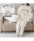 Mother garden しろたん フリース ルームウェア 上下セット ユニセックス