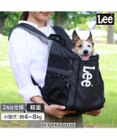 PET PARADISE Lee スクエアリュック キャリーバッグ 《ブラック》 小型犬