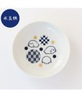 Mother garden しろたん 豆皿 《水玉》 単品
