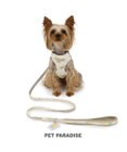 PET PARADISE ペットパラダイス スリム ハーネス＆リード 《ミモザ柄》 4S 3S 小型犬