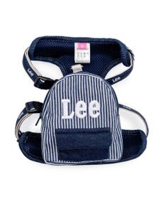 PET PARADISE Lee ヒッコリー ロゴ リュック付きハーネス  ３Ｓ 小型犬