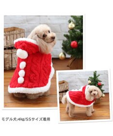 PET PARADISE ペットパラダイス サンタ ポンチョ 小型犬