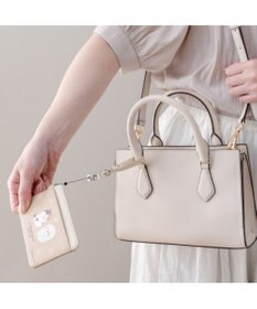 Mother garden しろたん リール付きパスケース 《with cats》 単品