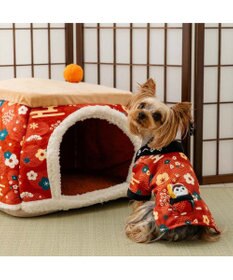 PET PARADISE ペットパラダイス  遠赤外線 レトロぬくぬく半纏 小型犬