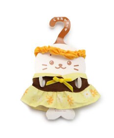 Mother garden しろたん ついてきちゃうしろたん マスコット 着せ替え服 《レトロ風》 橙色 / 黄色