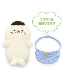 Mother garden しろたん ついてきちゃう ぬいぐるみ キーホルダー 《おかんたん》