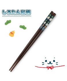 Mother garden しろたん 木製箸 21㎝《しろたん和柄》