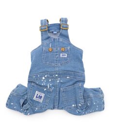 PET PARADISE Ｌｅｅ ペイント デニム オーバーオール 小型犬