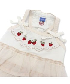 PET PARADISE ペットパラダイス エコメッシュ キャミソール 《苺刺繍》 中型犬 大型犬