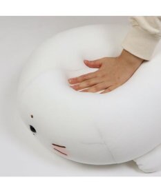 Mother garden しろたん ビーズクッション 抱き枕 55cm クッション