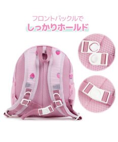 Mother garden マザーガーデン 野いちご 子供用 リュックサック 【Sサイズ】　《レトロストロベリー柄》