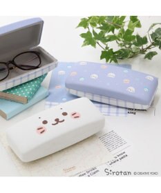 Mother garden しろたん クロス付き メガネケース 《お友達柄》