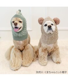 PET PARADISE ペットパラダイス ニット 帽子 《恐竜》 中型犬 大型犬