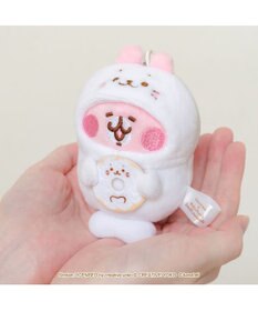 Mother garden しろたん 公式 しろたん×カナヘイの小動物　キーホルダー 《しろたんになったうさぎ》