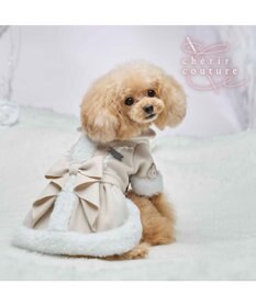 PET PARADISE cherircouture バックリボンコート 小型犬