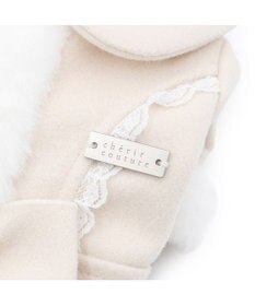 PET PARADISE cherircouture バックリボンコート 小型犬