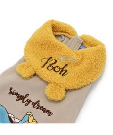 PET PARADISE ディズニー くまのプーさん ドリームトレーナー 耳付き襟 小型犬