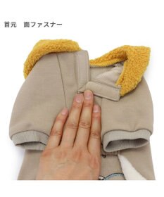 PET PARADISE ディズニー くまのプーさん ドリームトレーナー 耳付き襟 小型犬