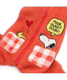 PET PARADISE スヌーピー 背中開きロンパース 小型犬