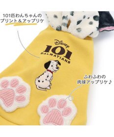PET PARADISE 犬 服 秋冬 ディズニー 101匹わんちゃん パーカー 【小型犬】 イエロー グレー