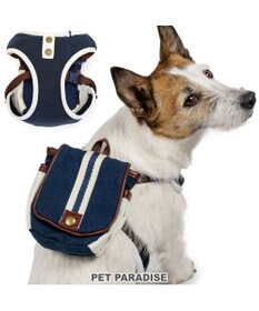 PET PARADISE ペットパラダイス ライン入りリュック付き ハーネス ３Ｓ 小型犬